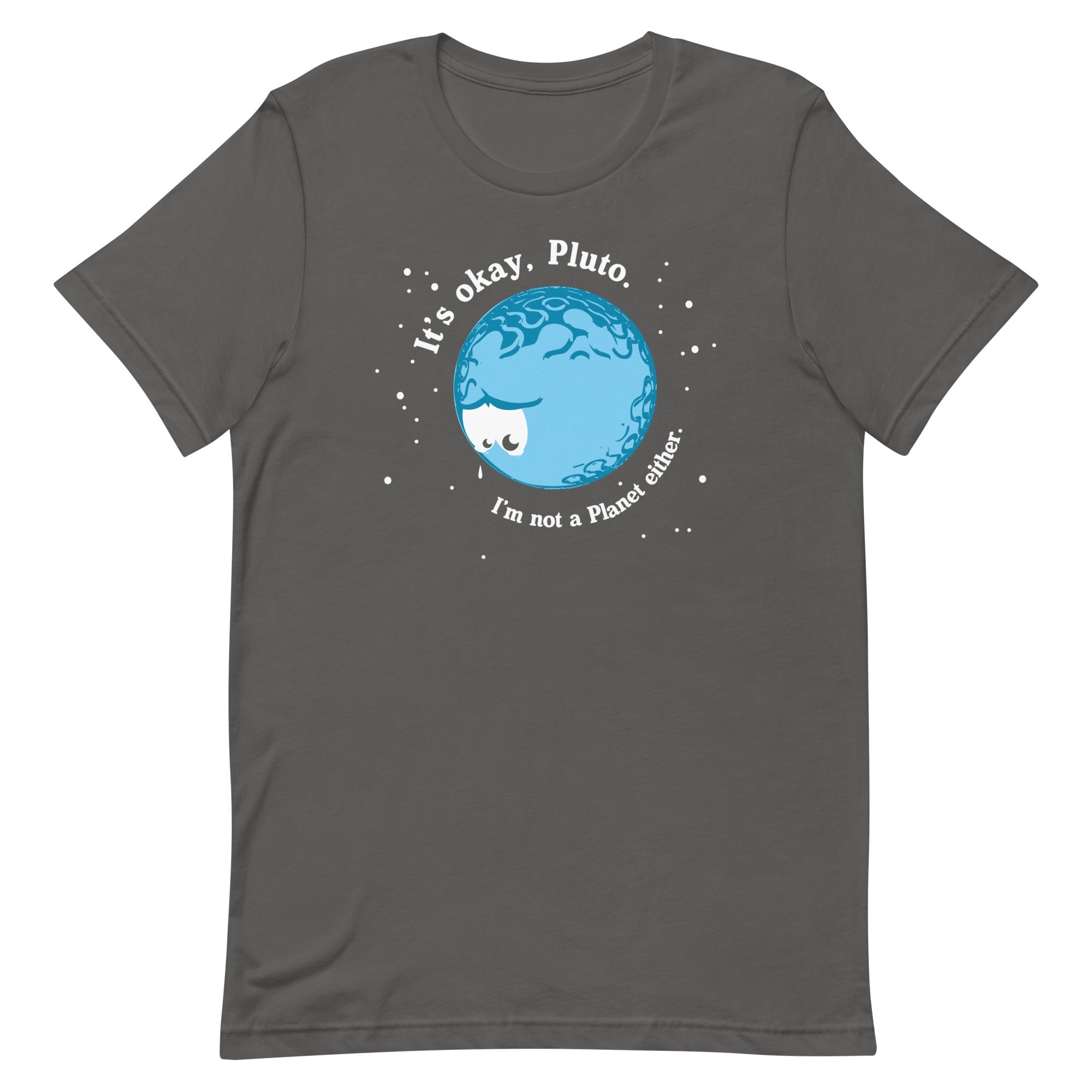 It's Okay Pluto Men's Signature Tee