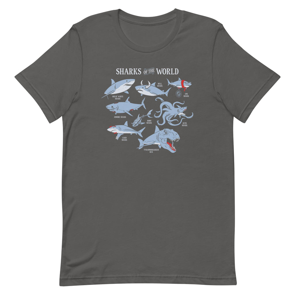 Sharks Of The World Men's Signature Tee