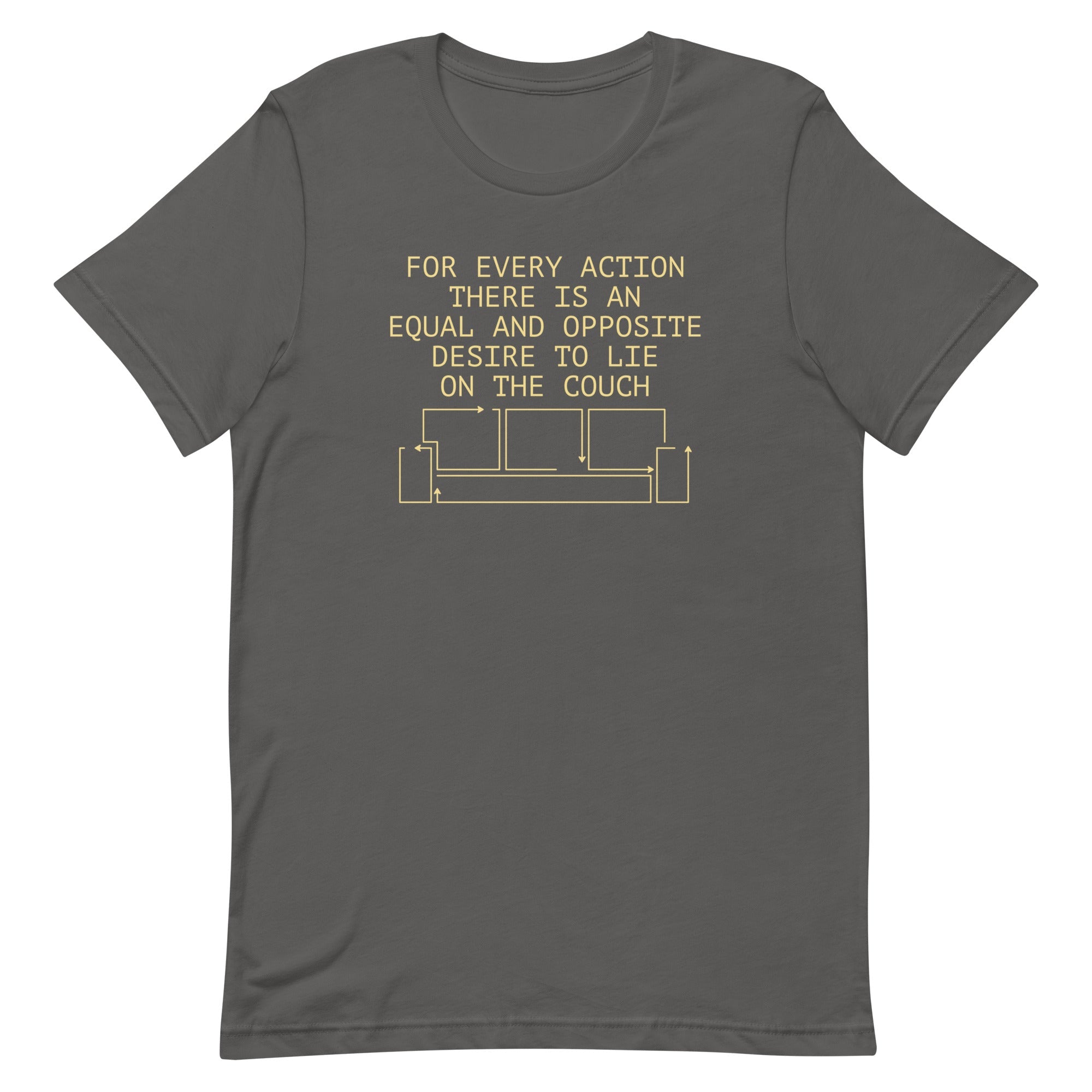For Every Action There Is An Equal And Opposite Men's Signature Tee