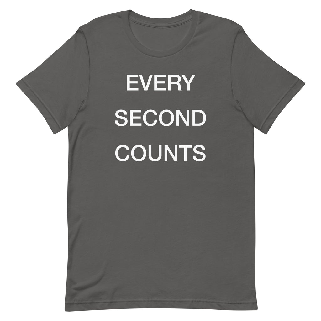 Every Second Counts Men's Signature Tee