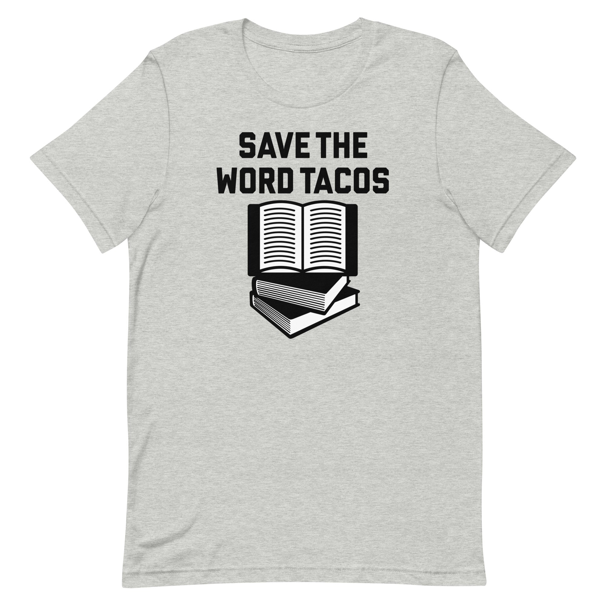 Save The Word Tacos Men's Signature Tee