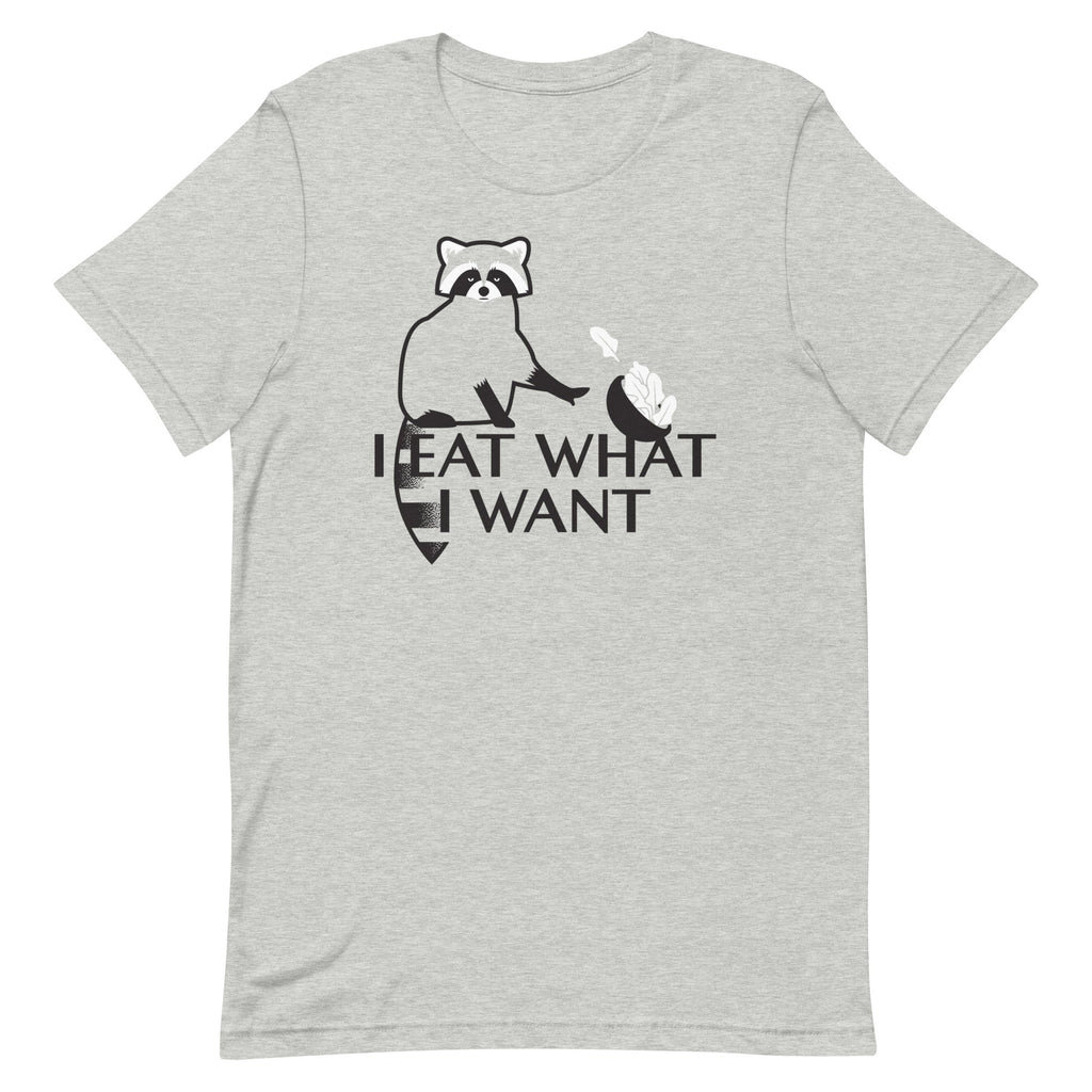 I Eat What I Want Men's Signature Tee
