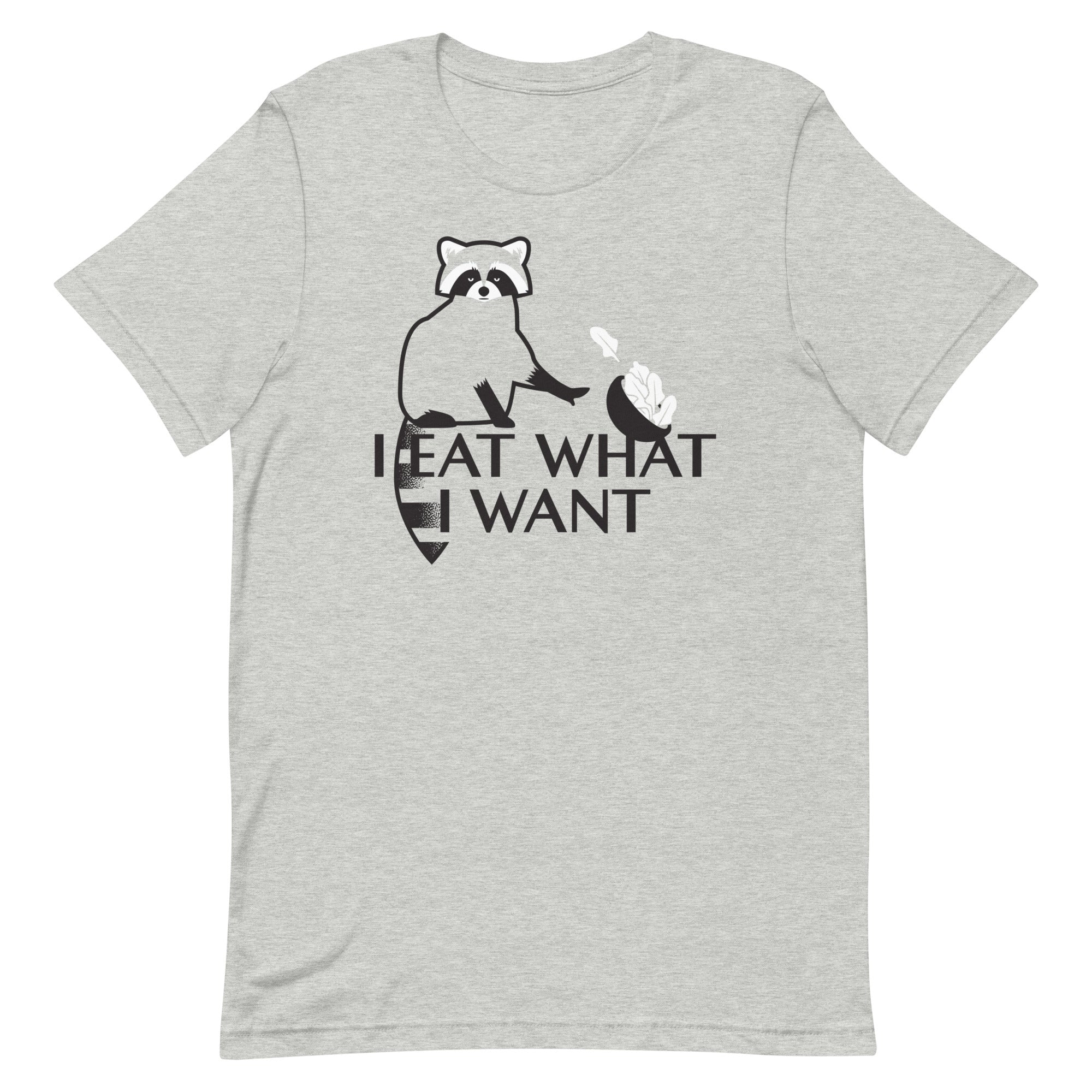 I Eat What I Want Men's Signature Tee