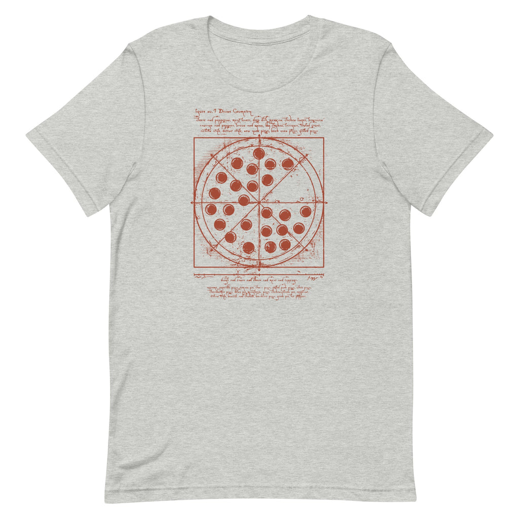 Vitruvian Pizza Men's Signature Tee