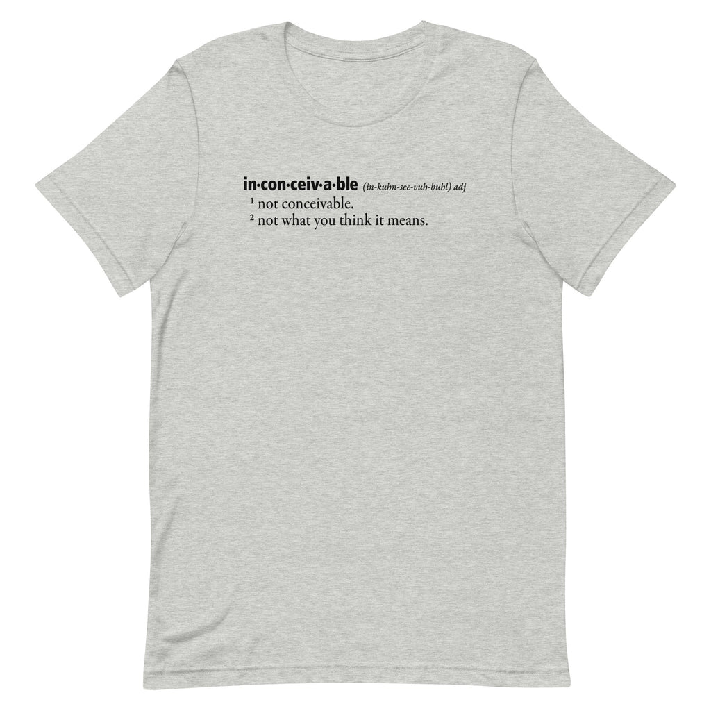 Inconceivable Definition Men's Signature Tee