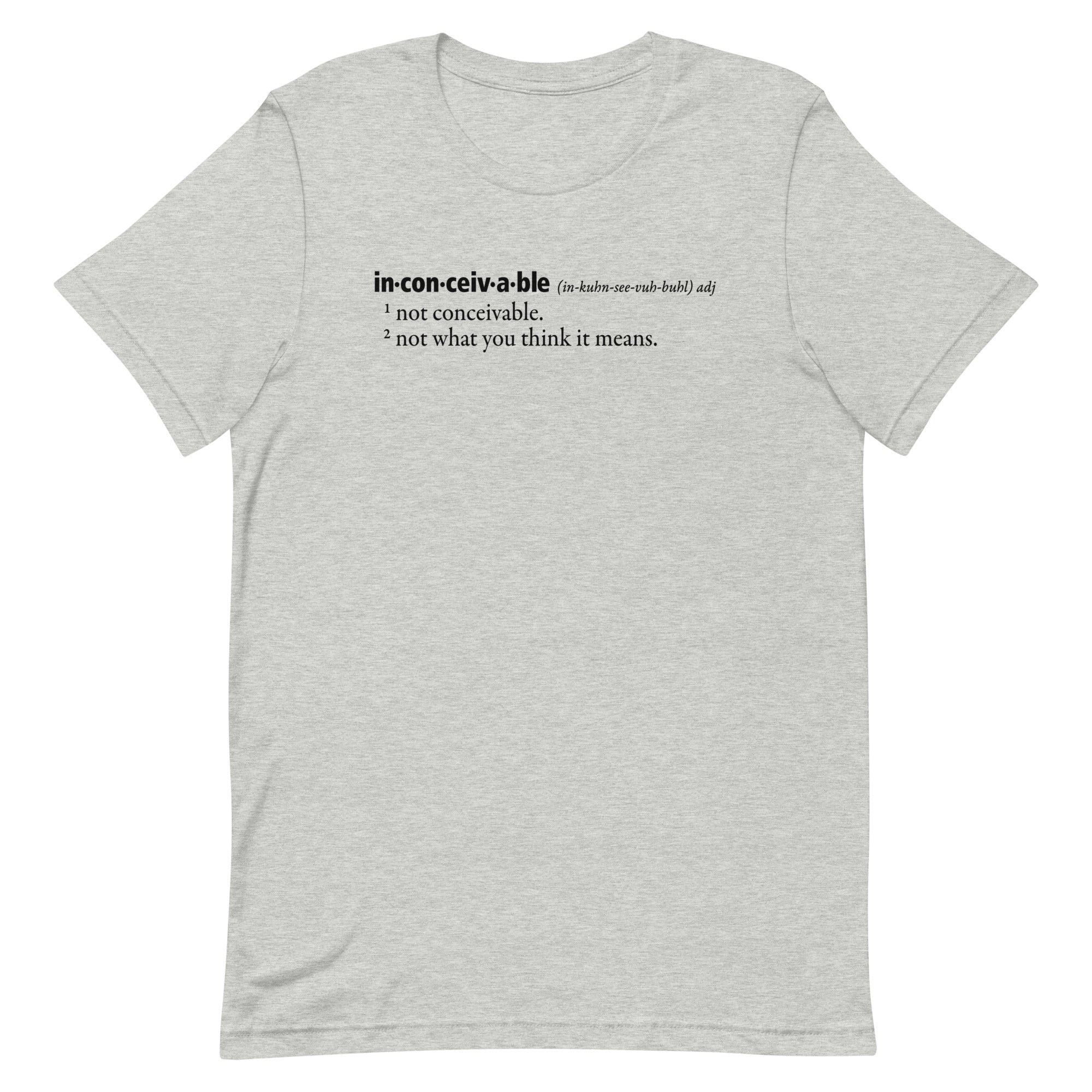Inconceivable Definition Men's Signature Tee