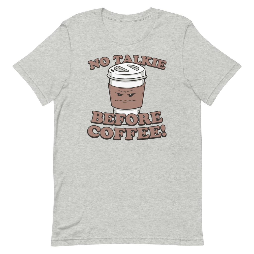 No Talkie Before Coffee! Men's Signature Tee
