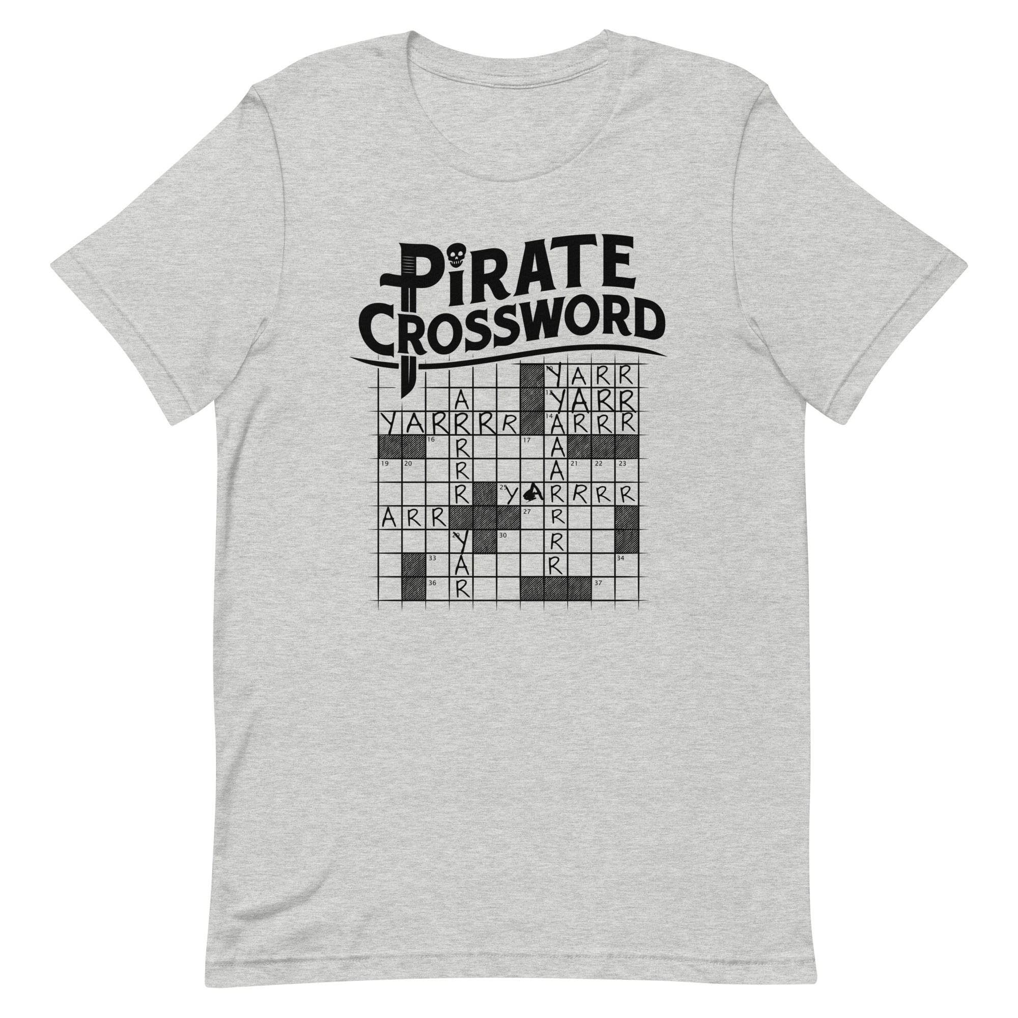 Pirate Crossword Men's Signature Tee