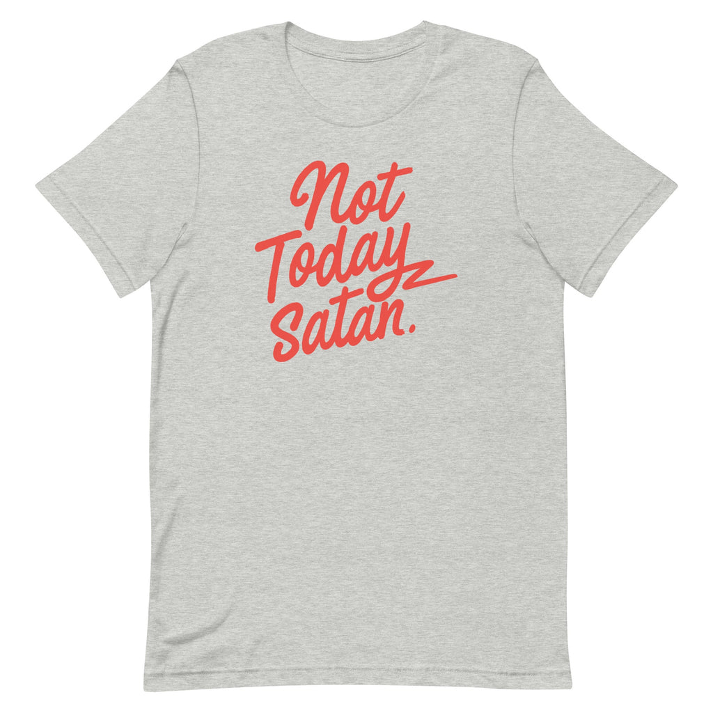 Not Today Satan Men's Signature Tee