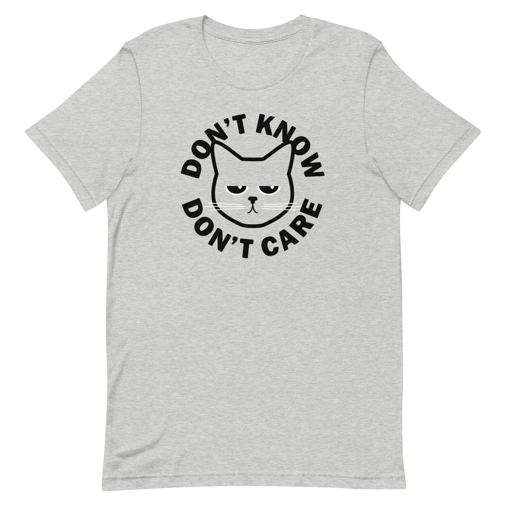 Don't Know Don't Care Men's Signature Tee