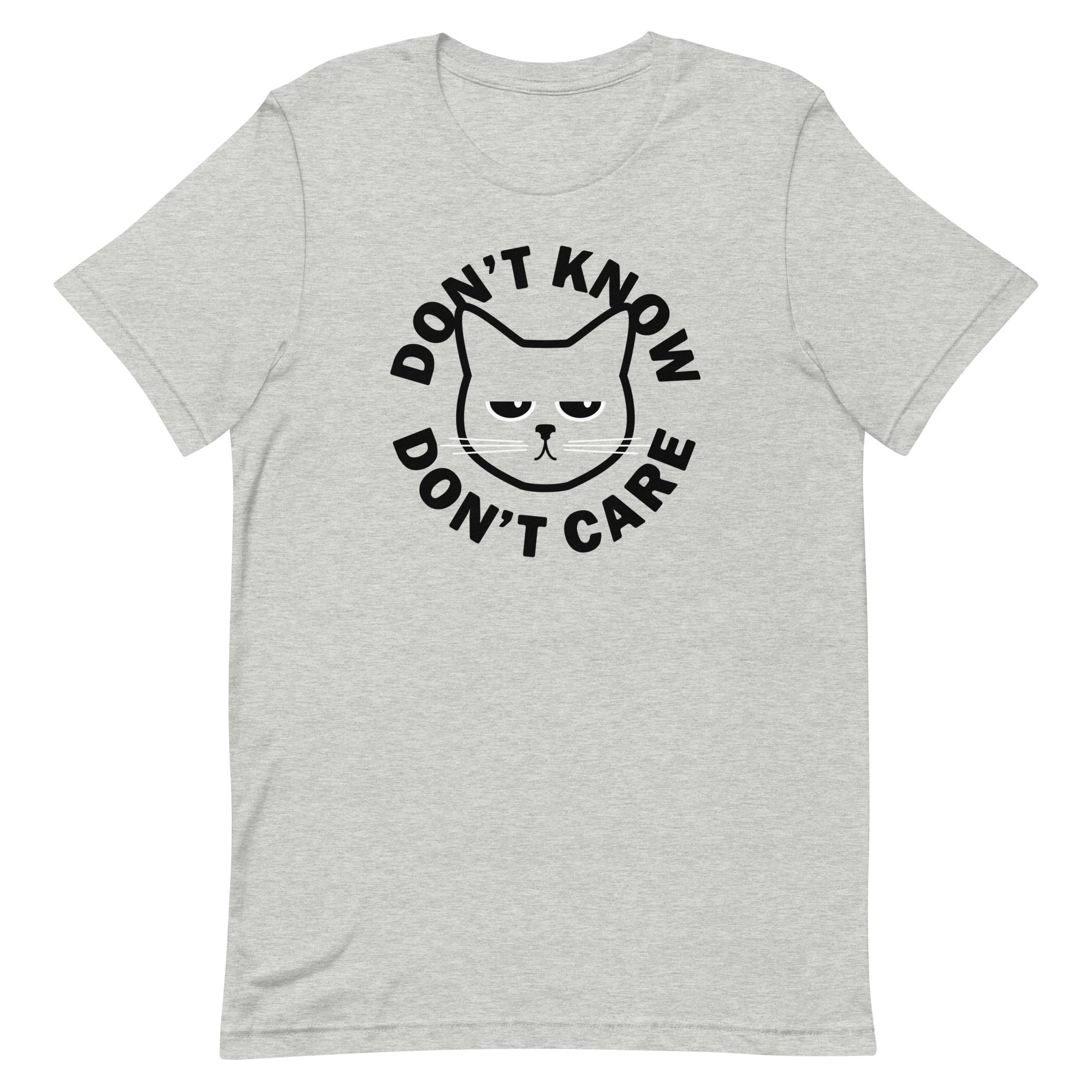 Don't Know Don't Care Men's Signature Tee