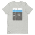 Where I Sleep, Where My Dog Sleeps Men's Signature Tee
