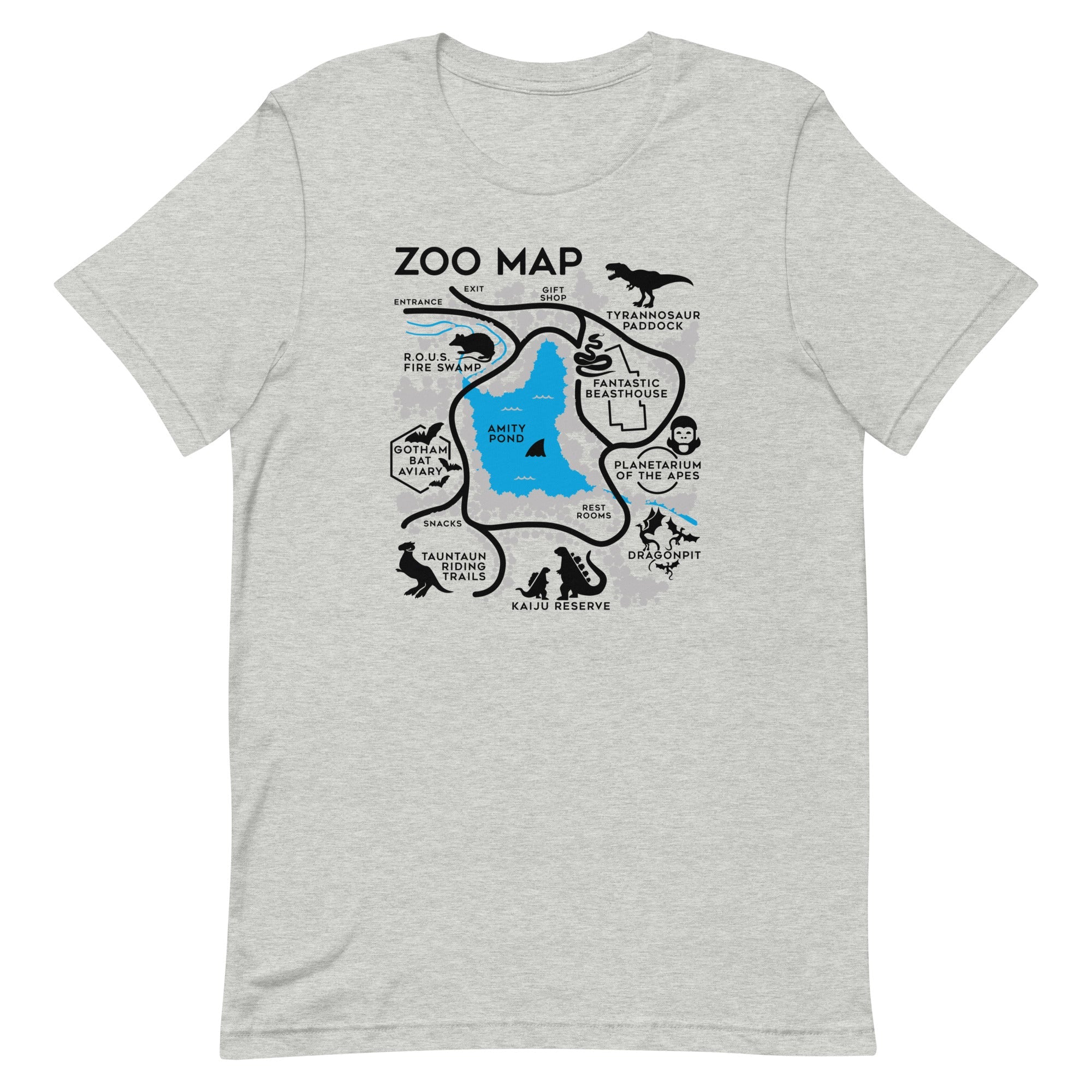 Zoo Map Men's Signature Tee
