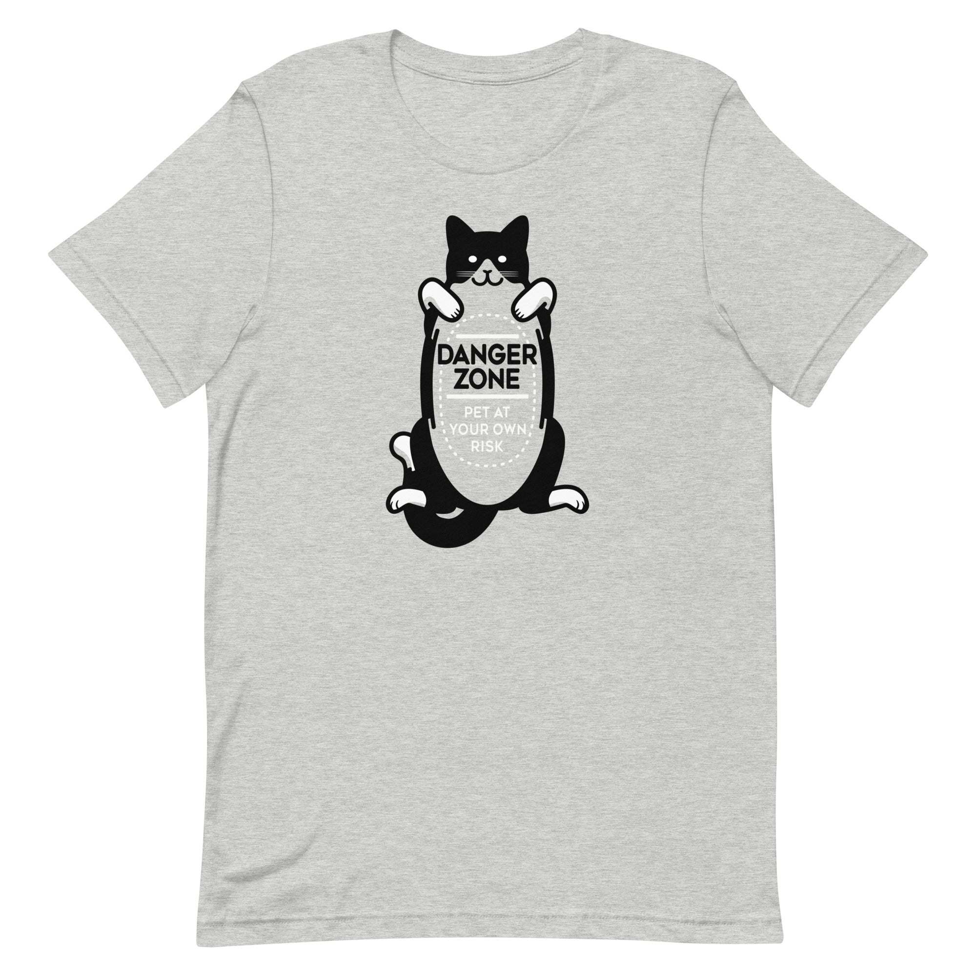 Cat Danger Zone Men's Signature Tee