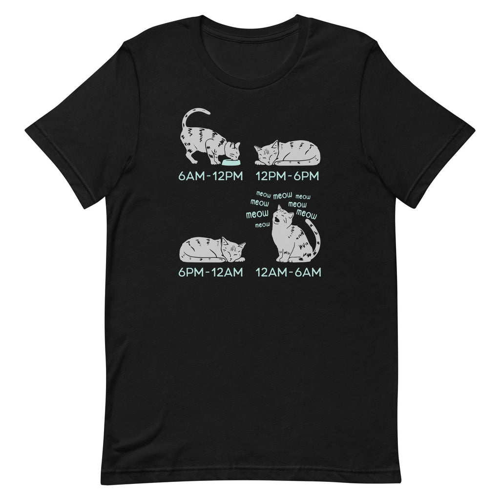 Cat Day Schedule Men's Signature Tee