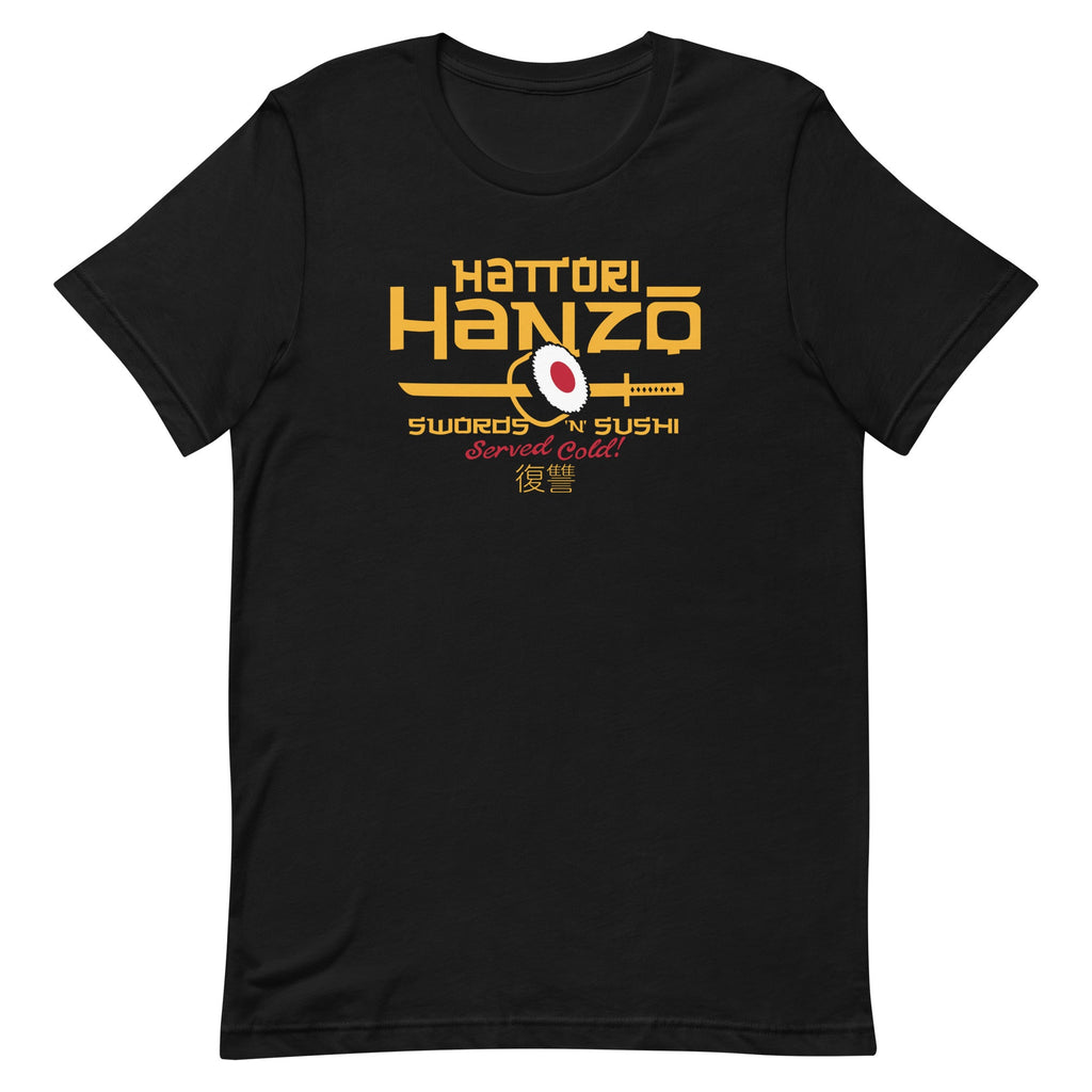 Hattori Hanzo Swords 'n' Sushi Men's Signature Tee