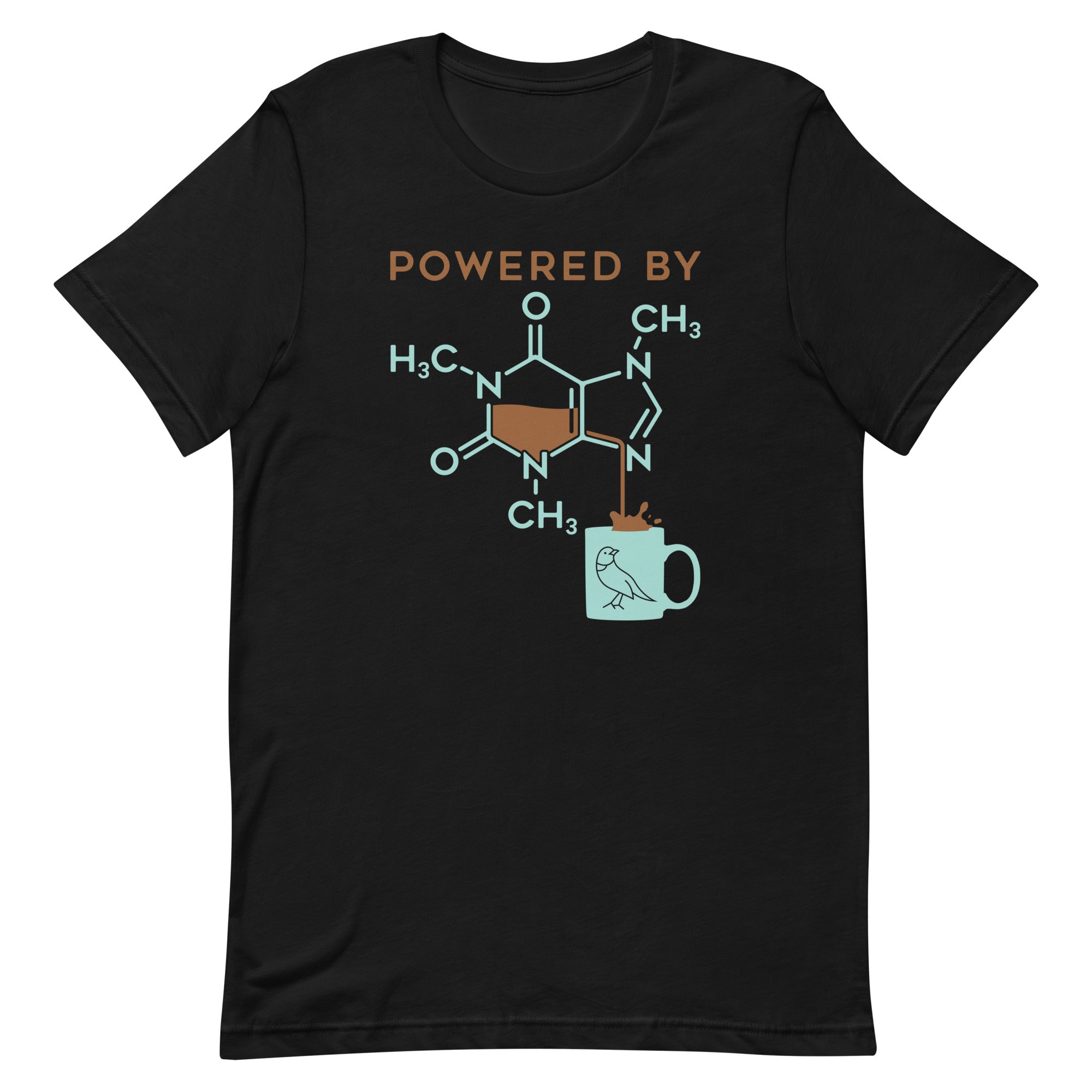 Powered By Caffeine Men's Signature Tee