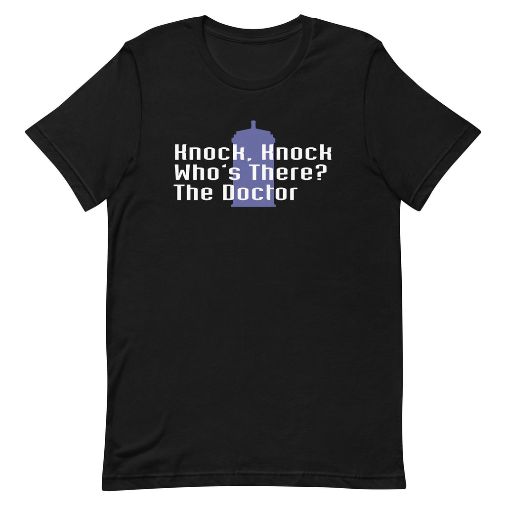 Knock Knock! Who's There? The Doctor Men's Signature Tee