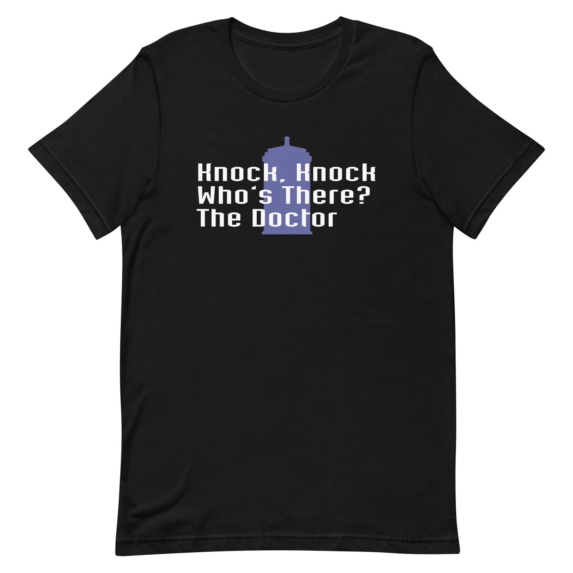 Knock Knock! Who's There? The Doctor Men's Signature Tee