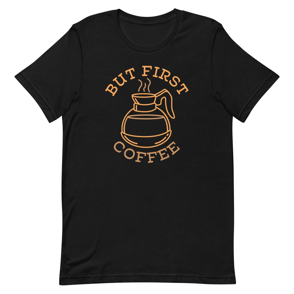 But First Coffee Men's Signature Tee