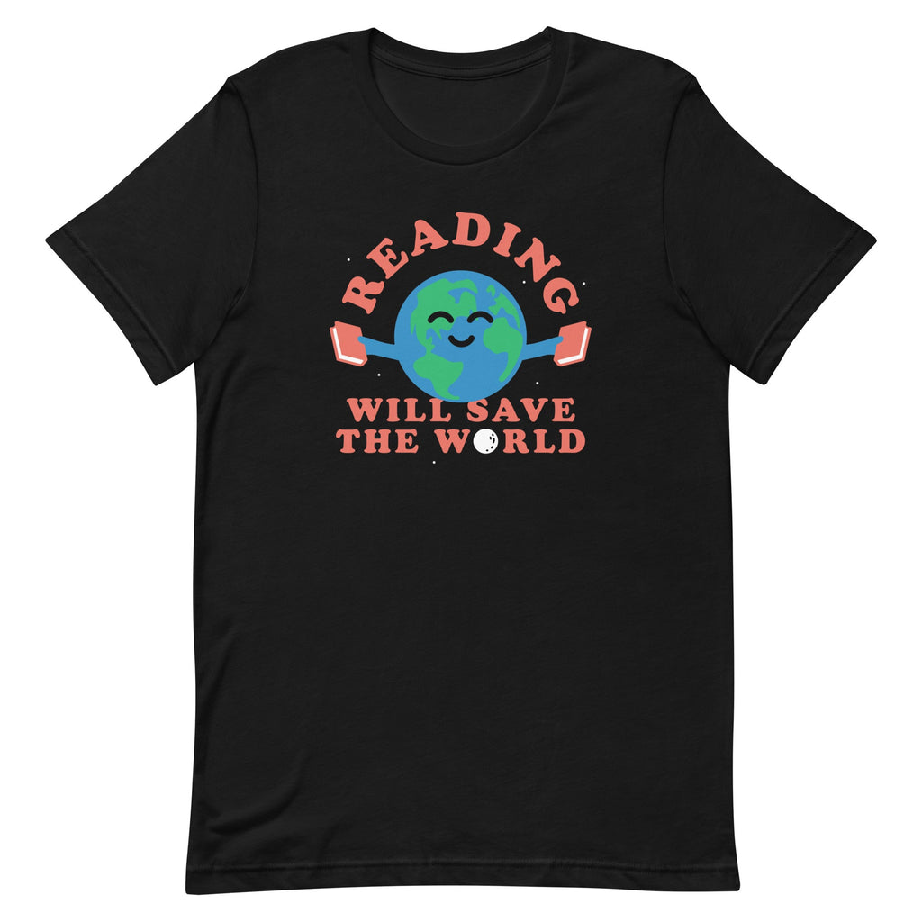 Reading Will Save The World Men's Signature Tee