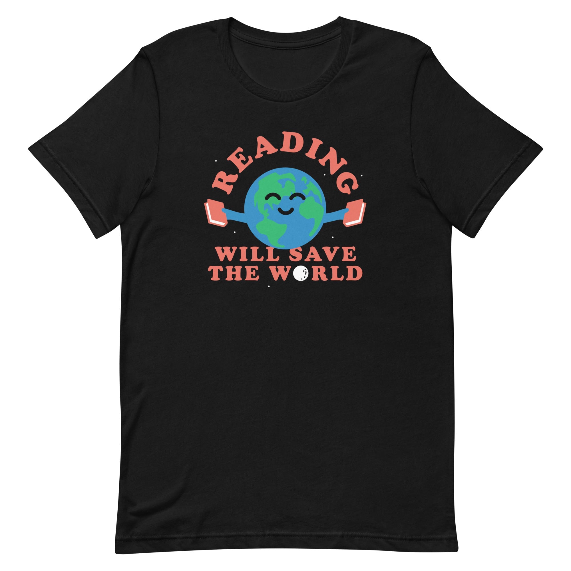 Reading Will Save The World Men's Signature Tee