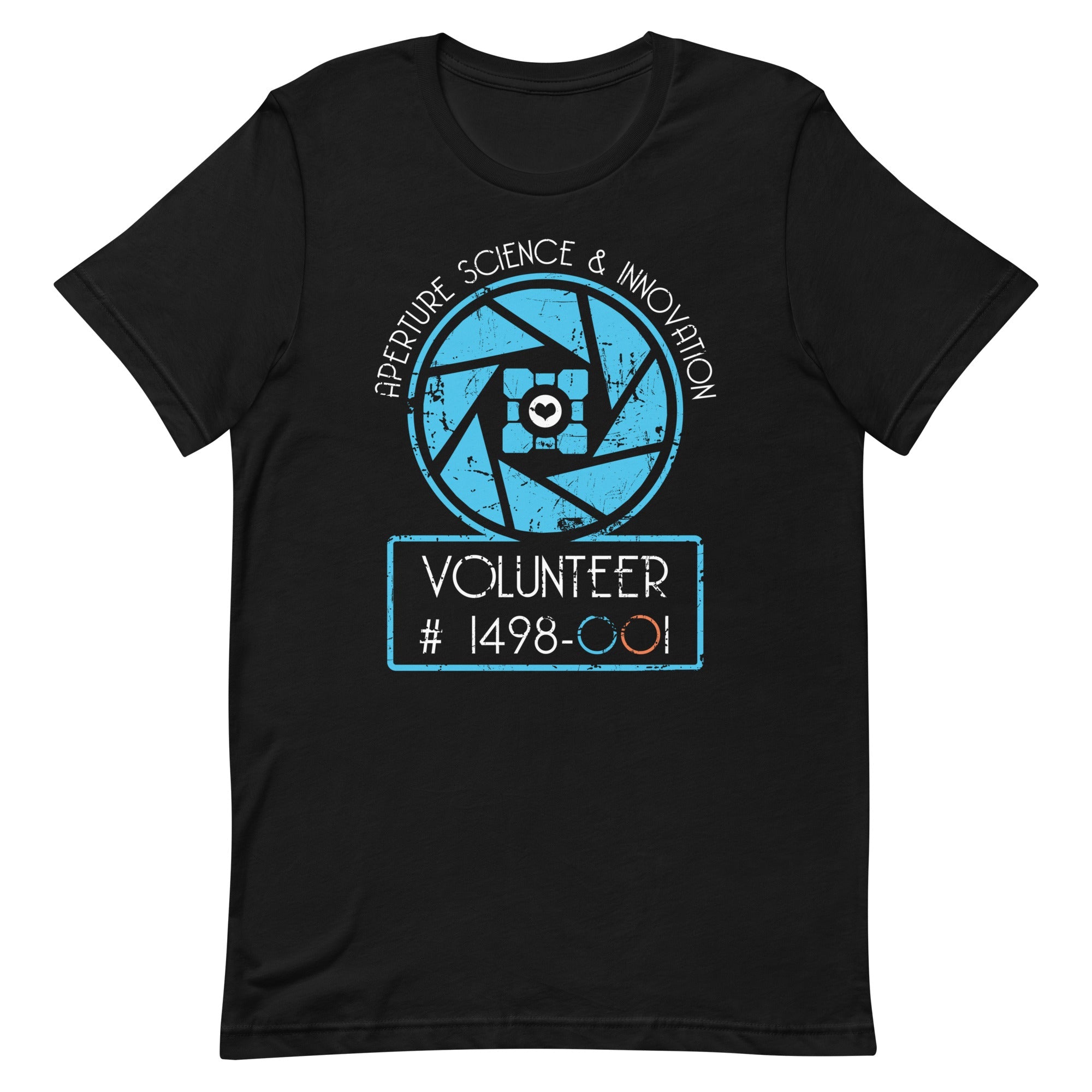 Aperture Science Volunteer Men's Signature Tee