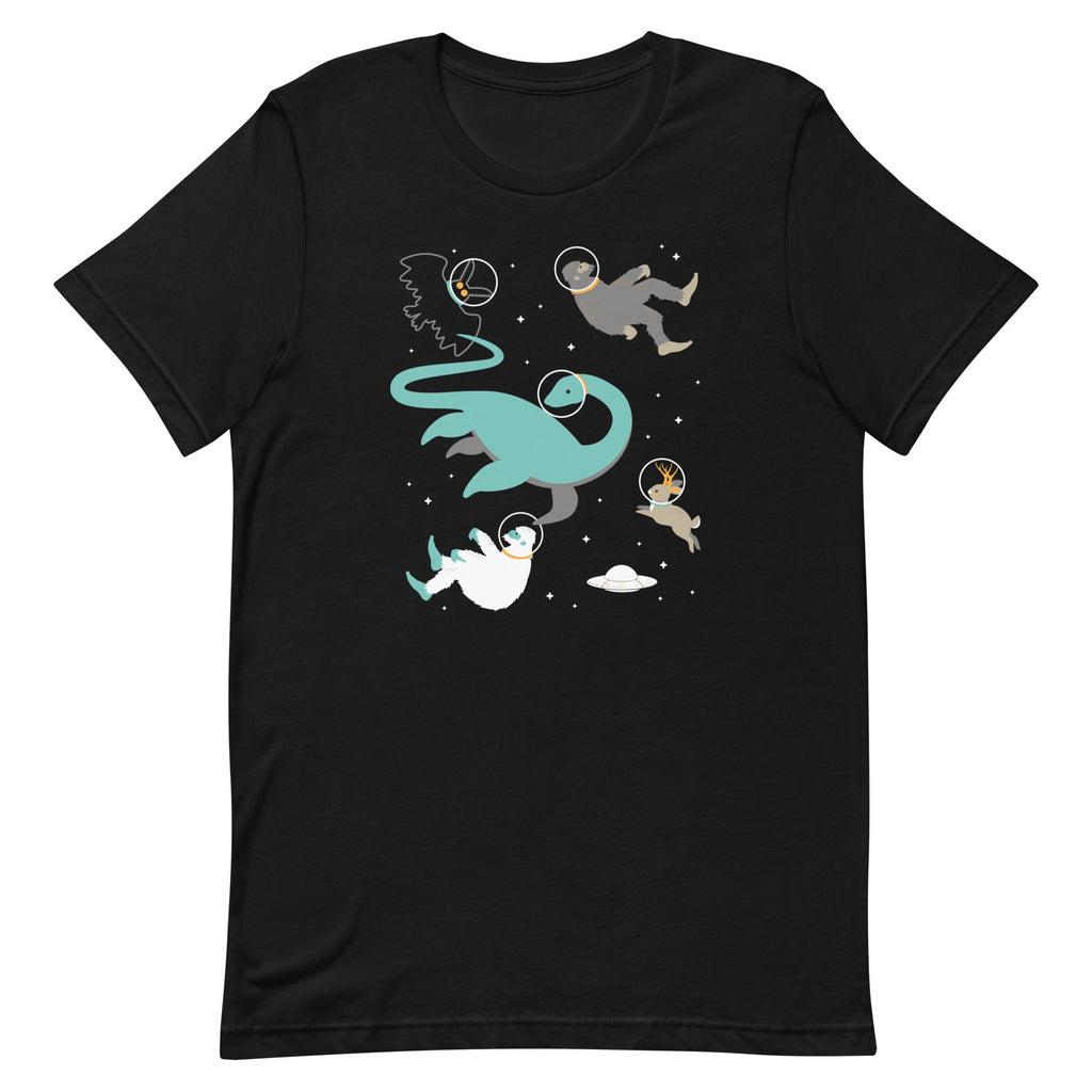 Cryptids In Space Men's Signature Tee