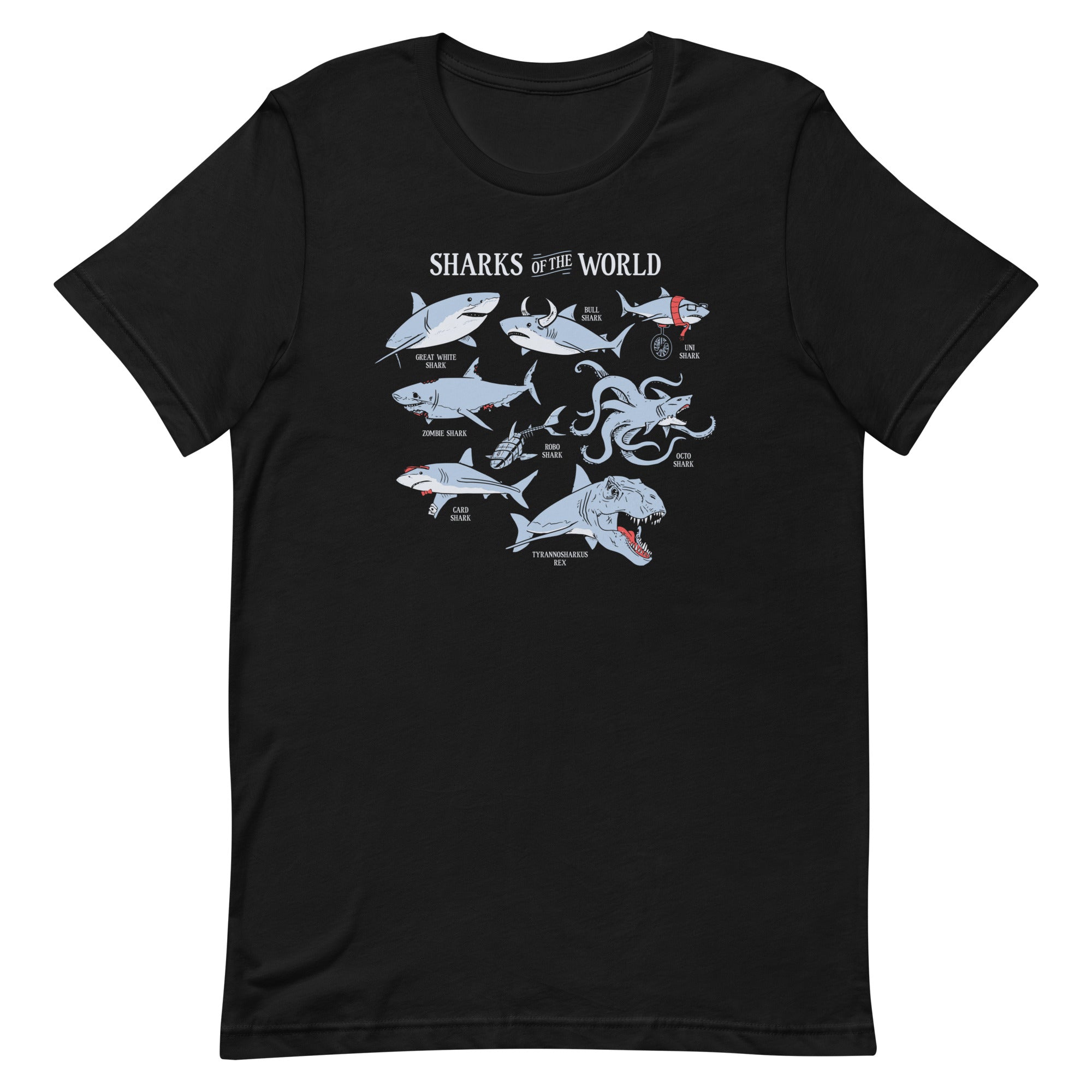 Sharks Of The World Men's Signature Tee