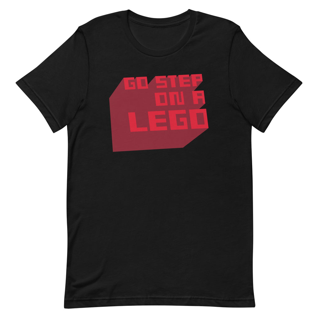 Go Step On A Lego Men's Signature Tee
