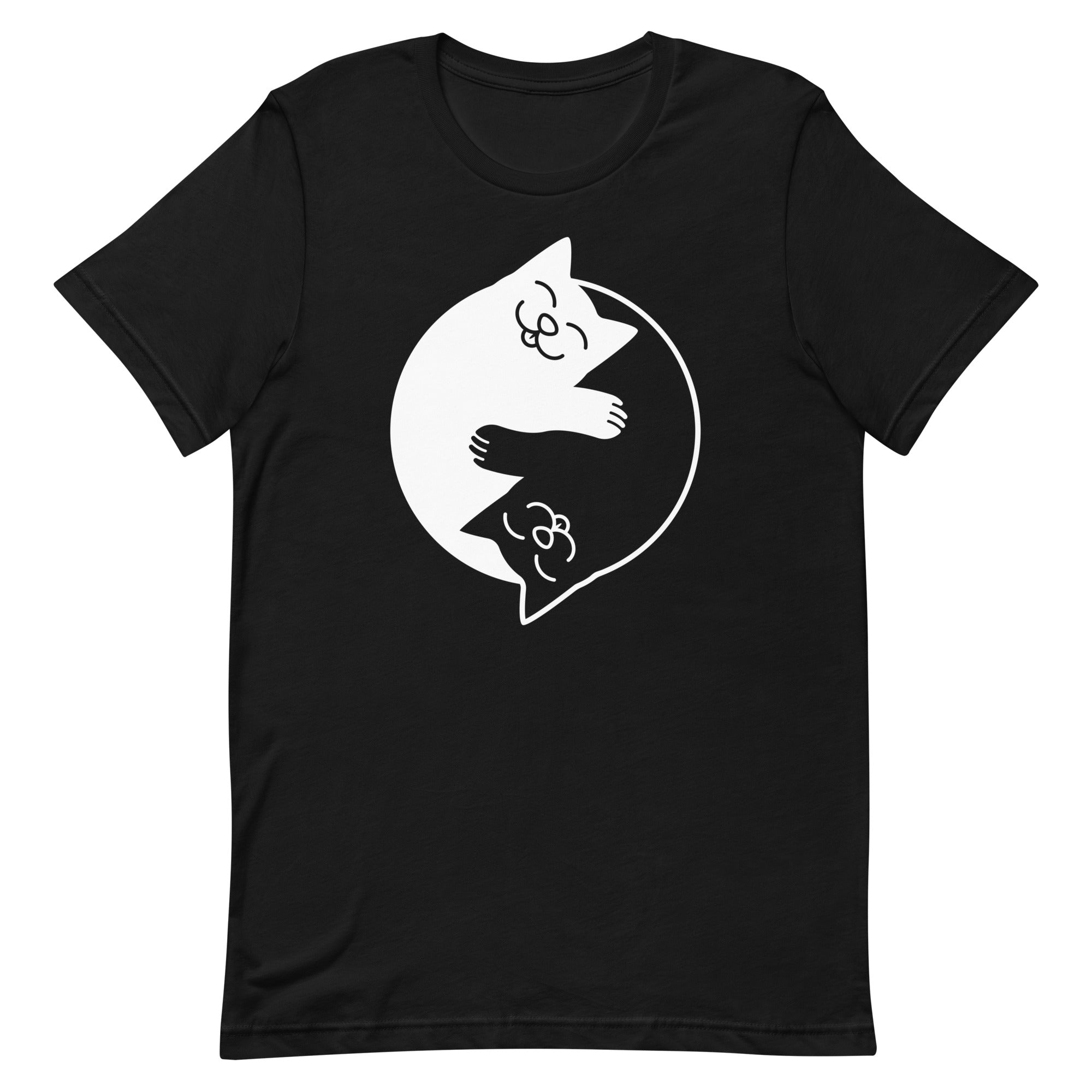 Yin Yang Cats Men's Signature Tee