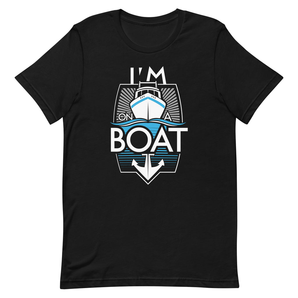 I'm On A Boat Men's Signature Tee