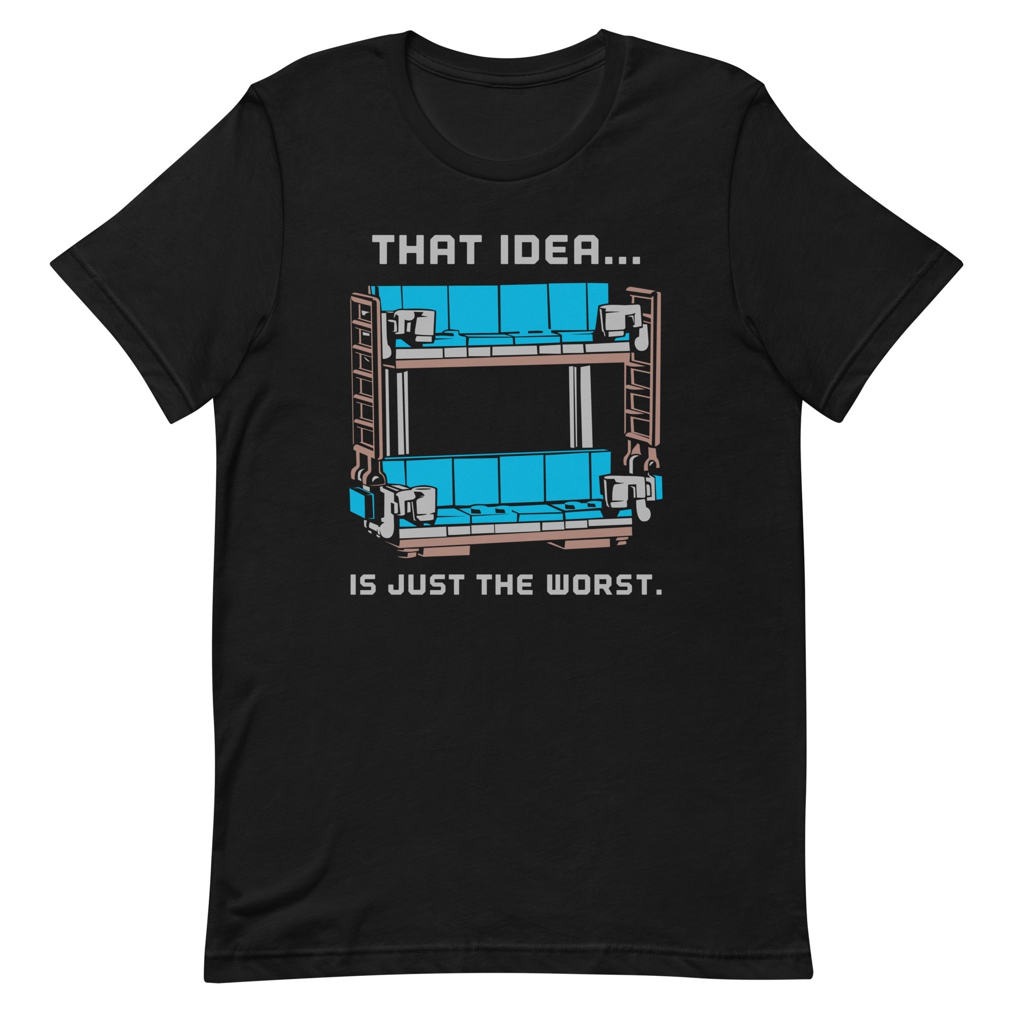 Double Decker Couch Men's Signature Tee