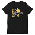 Cats Rule Everything Around Me Men's Signature Tee