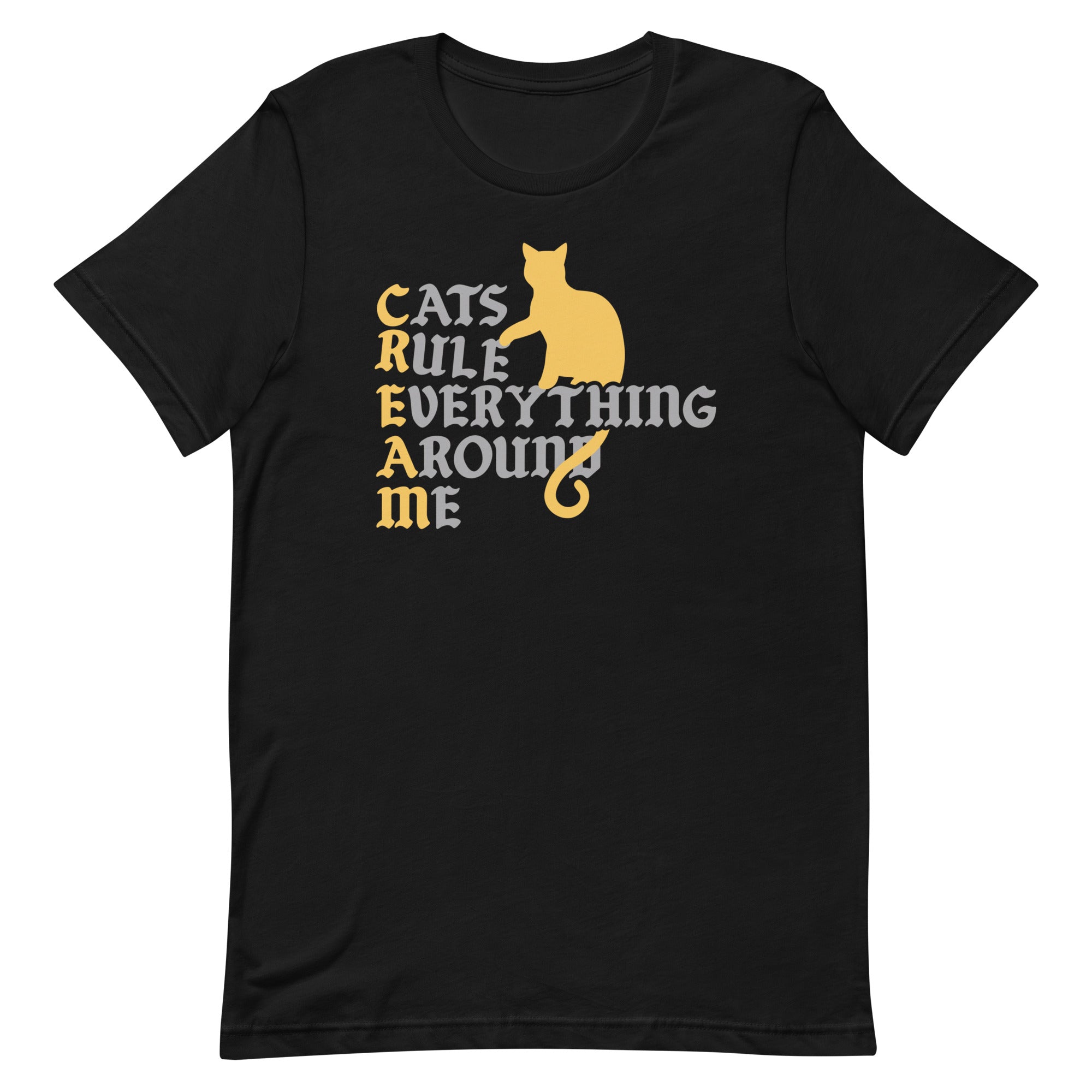 Cats Rule Everything Around Me Men's Signature Tee