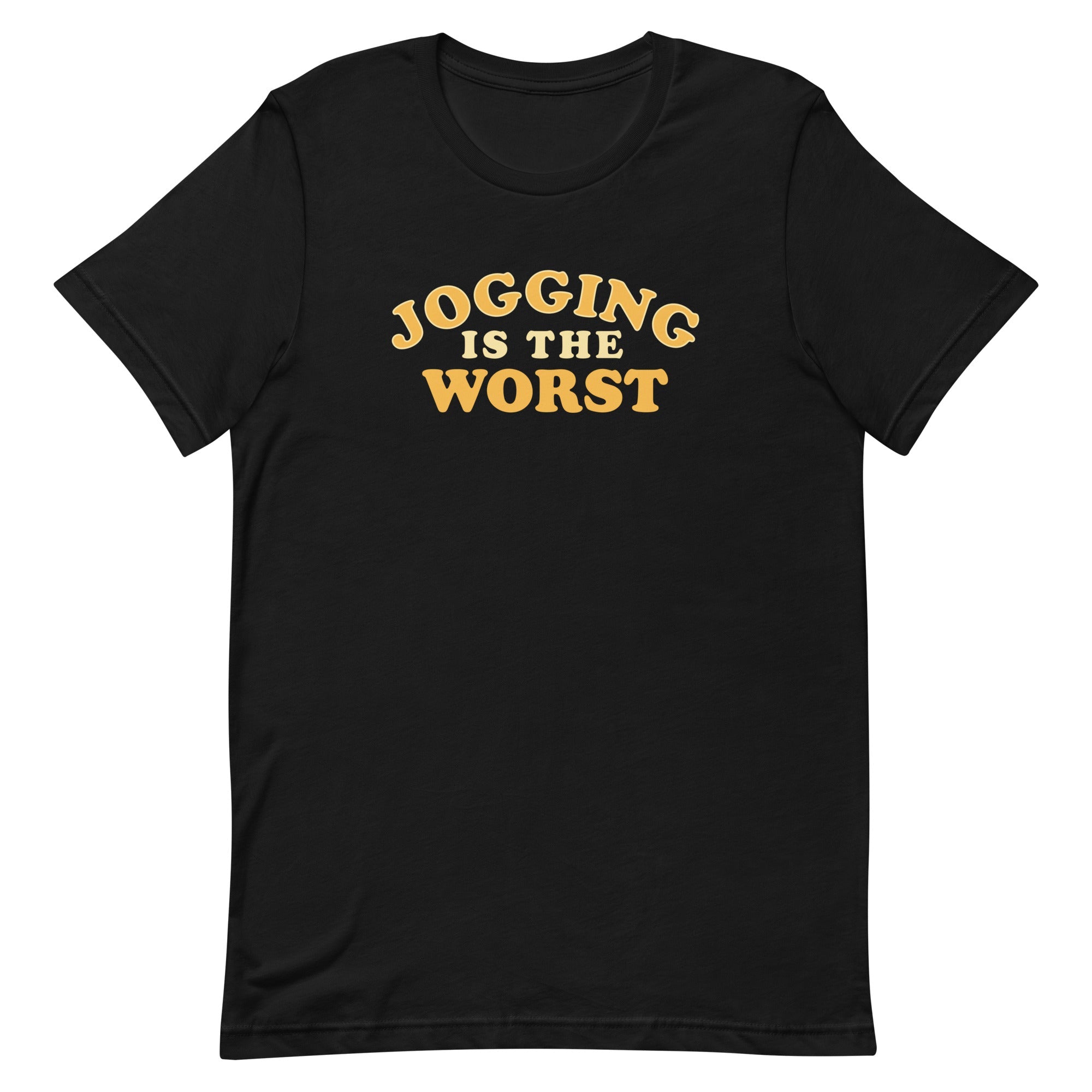 Jogging Is The Worst Men's Signature Tee