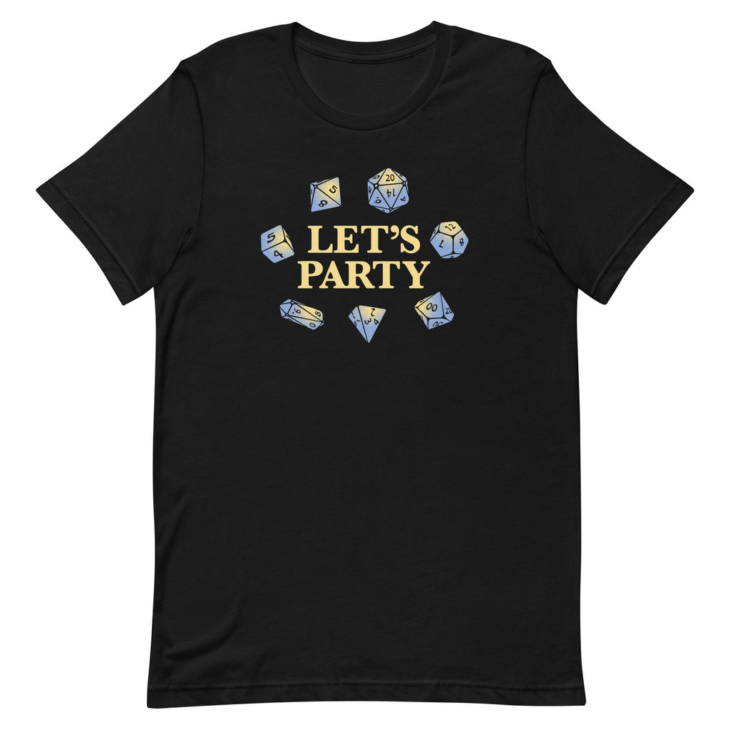 Let's Party Dice Men's Signature Tee