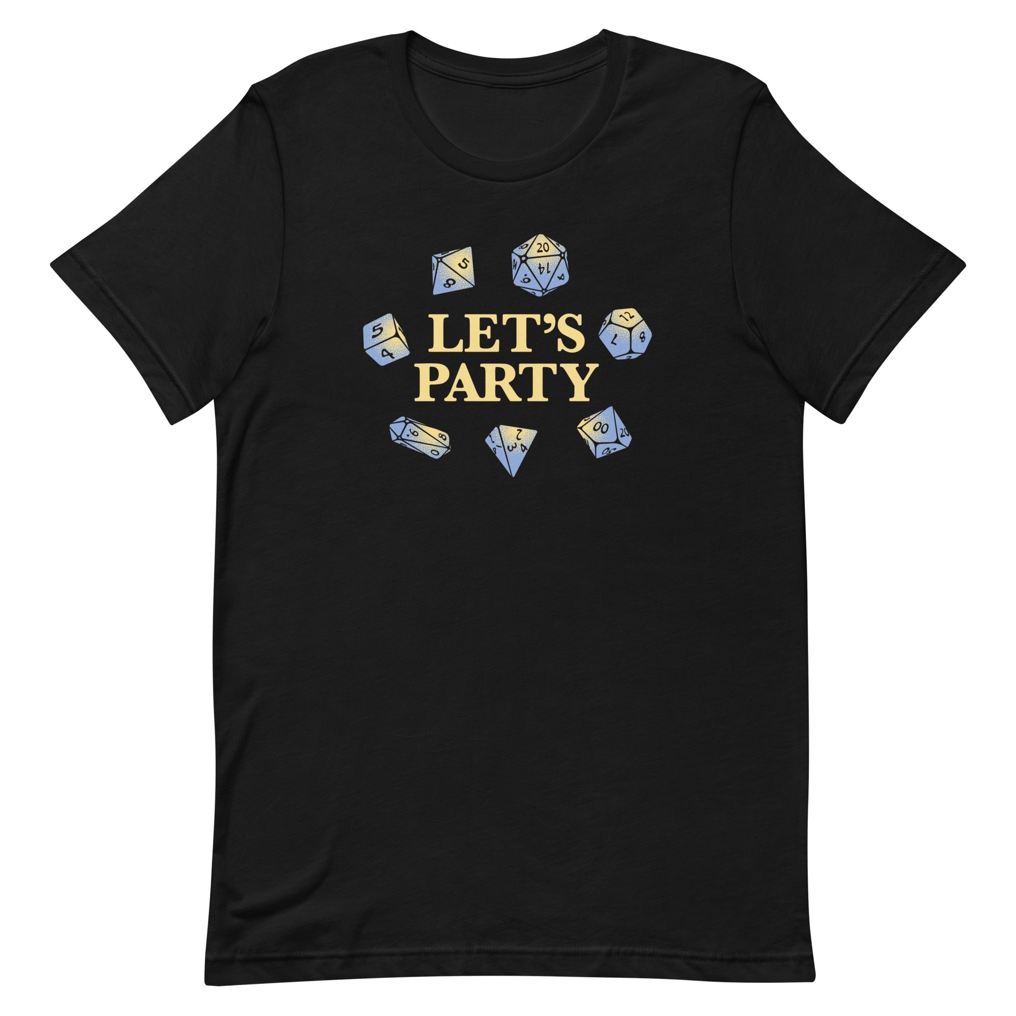 Let's Party Dice Men's Signature Tee