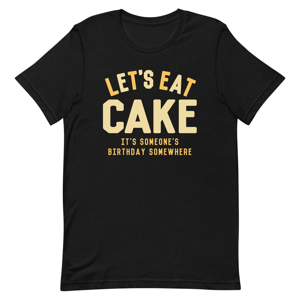 Let's Eat Cake Men's Signature Tee