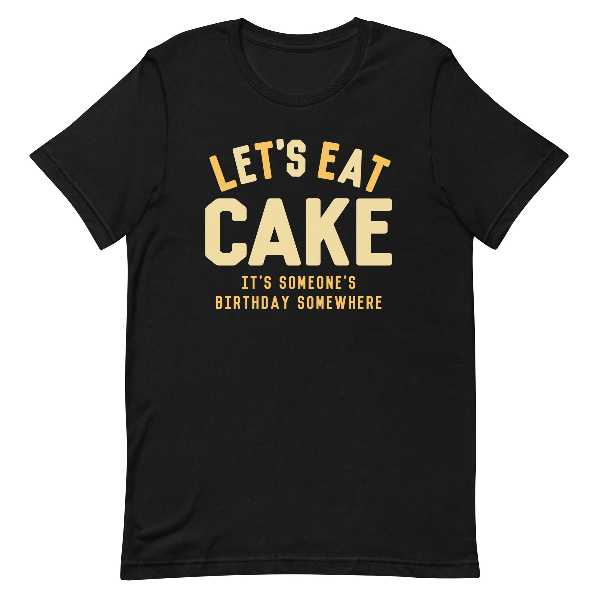 Let's Eat Cake Men's Signature Tee