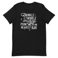 Point Me To The Nearest Bar Men's Signature Tee