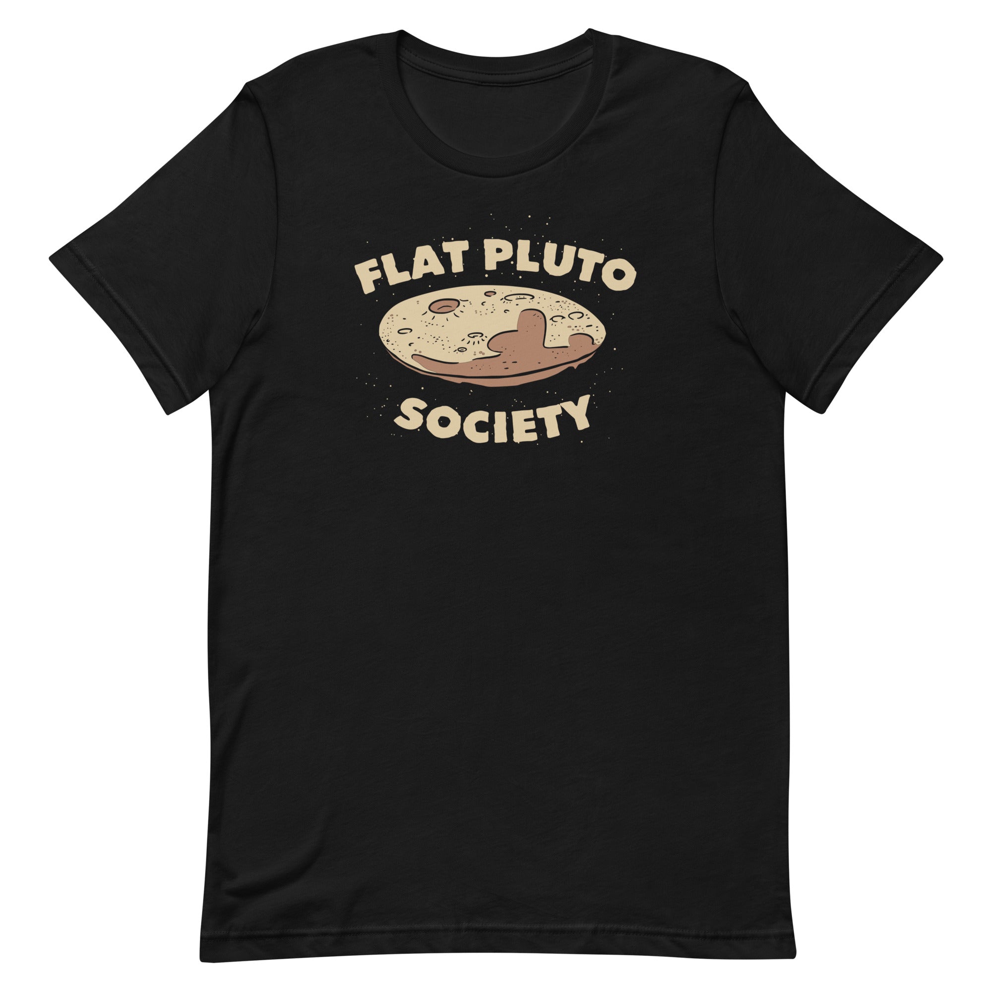 Flat Pluto Society Men's Signature Tee