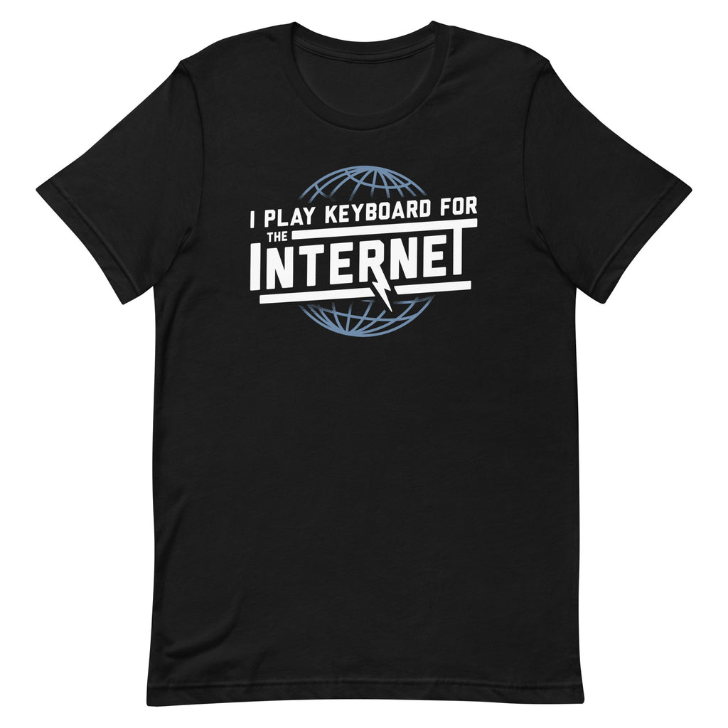 I Play Keyboard For The Internet Men's Signature Tee
