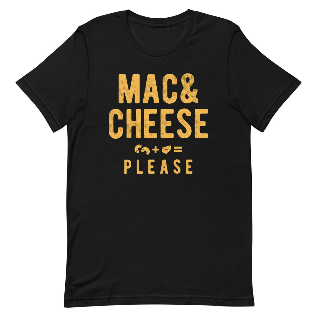 Mac And Cheese Please Men's Signature Tee