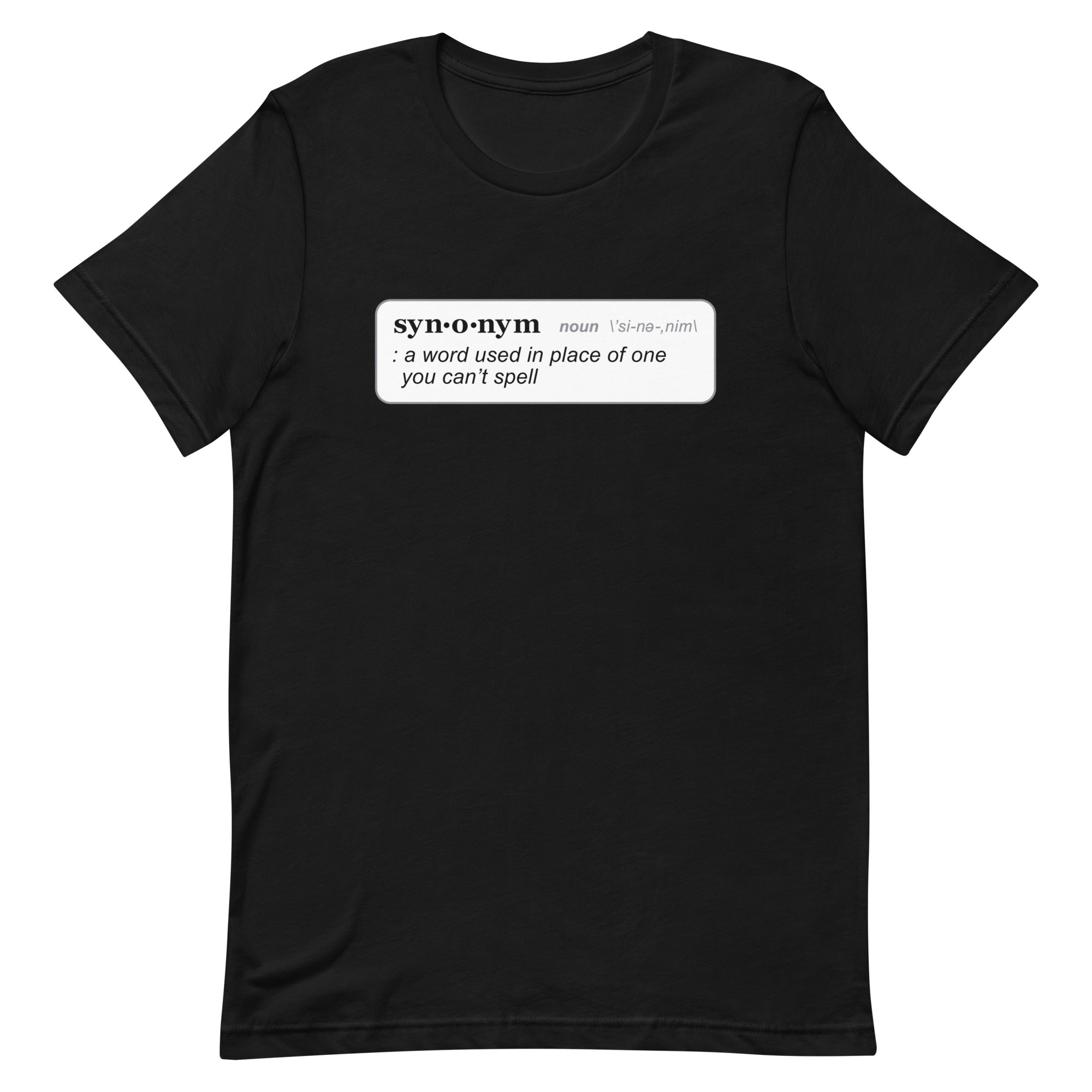 Synonym Definition Men's Signature Tee