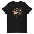 Flamingo With It Men's Signature Tee