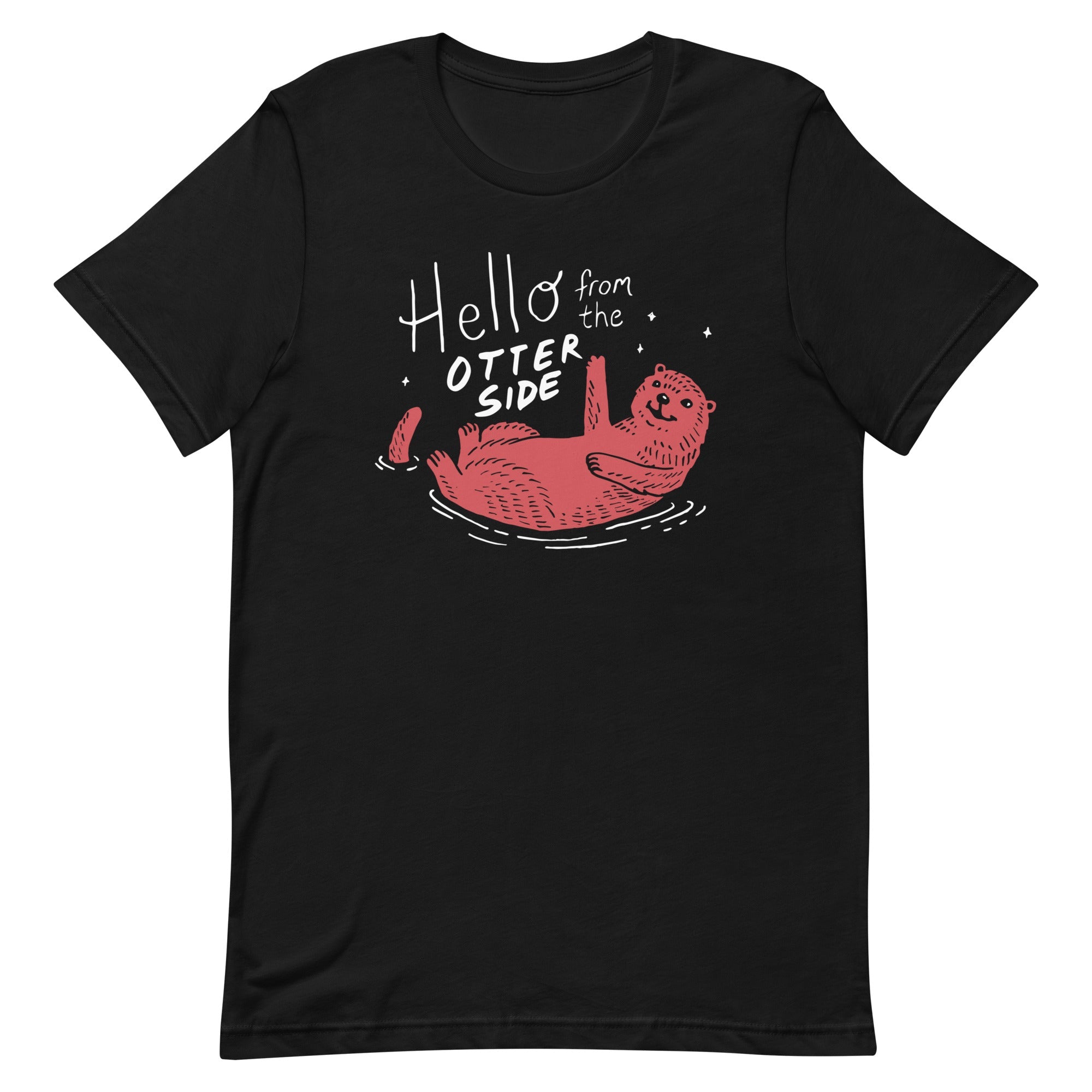 Hello From The Otter Side Men's Signature Tee