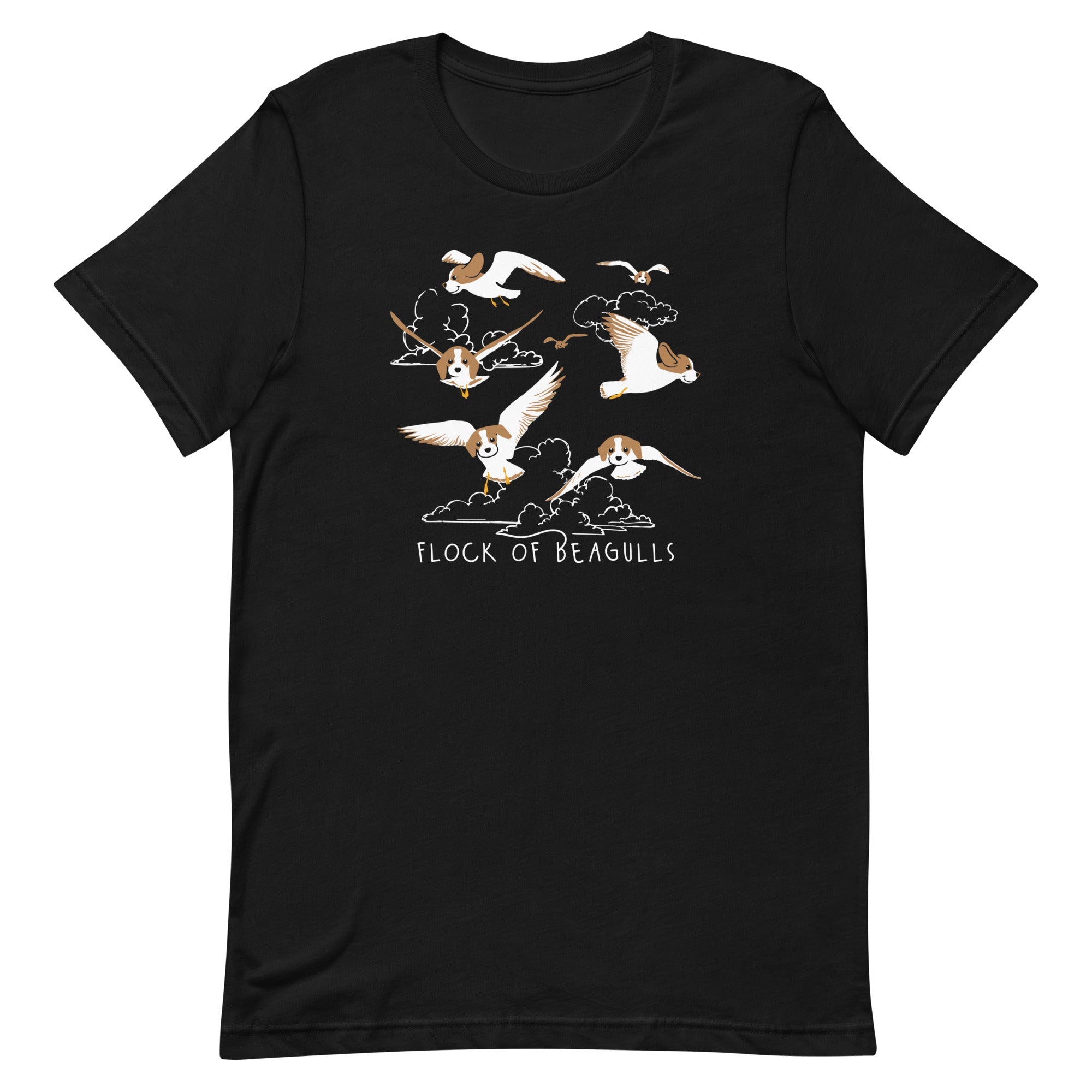 Flock Of Beagulls Men's Signature Tee