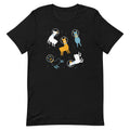 Llamas In Space Men's Signature Tee