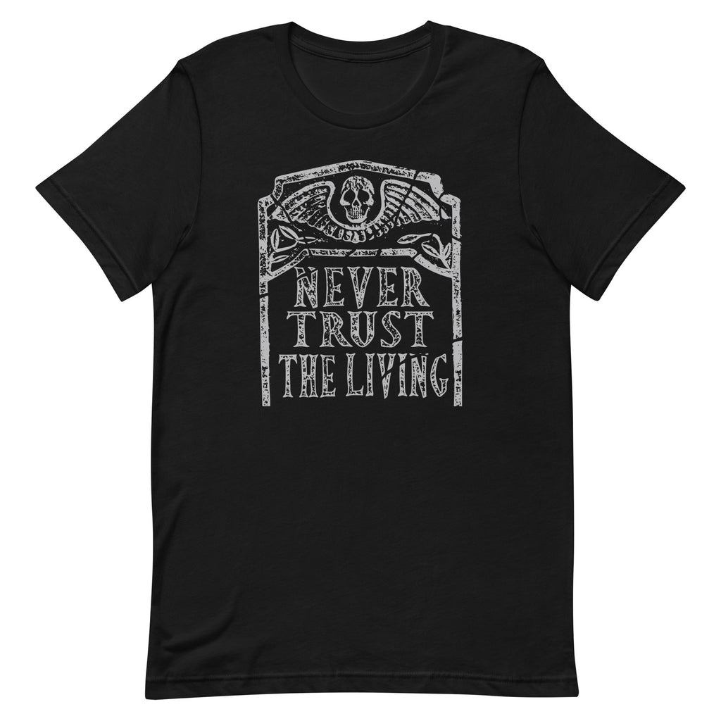 Never Trust The Living Men's Signature Tee
